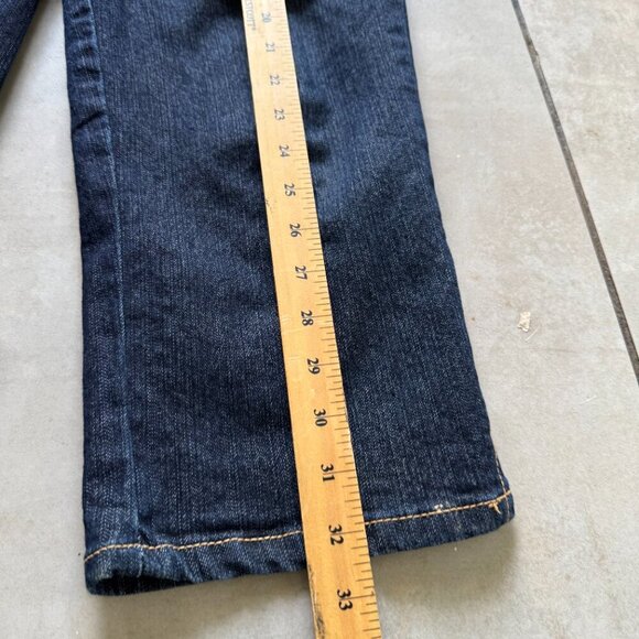 Jaclyn Smith Women's Dark Wash Straight Leg Jeans Size 8 - Picture 5 of 8